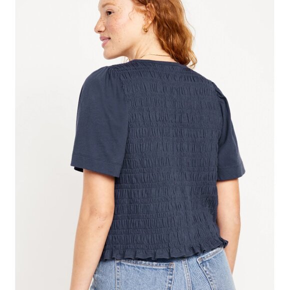 Old Navy Smocked Top - Picture 2 of 5